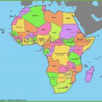 Printable Political Map Of Africa Free Downloads Map World Cities Inside Printable Political Map Of Africa