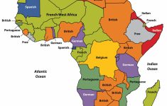 Blank Political Map Of Africa Printable