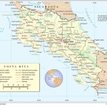 Printable Road Map Of Costa Rica | Map Of Costa Rica | Vacation For Printable Map Of Costa Rica