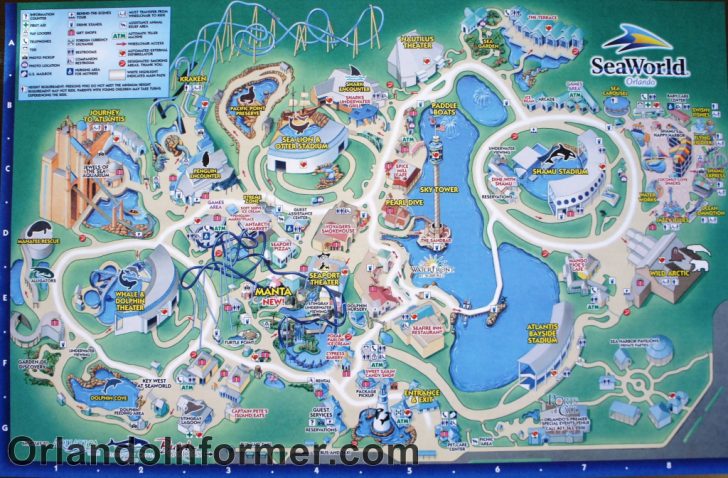 Printable Seaworld Map | Scenes From Seaworld Orlando 2011 - Photo ...