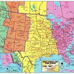 Printable Time Zone Map Us And Canada New United States Timezone Map In Printable Time Zone Map With States