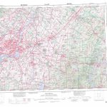 Printable Topographic Map Of Montreal 031H, Qc Throughout Printable Topographic Maps