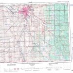 Printable Topographic Map Of Winnipeg 062H, Mb For Printable Topographic Maps