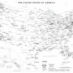 Printable United States Map – Sasha Trubetskoy In Printable Usa Map With States And Cities