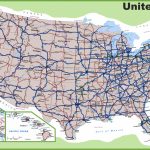 Printable United States Map With Cities Best Usa Road Map Pertaining To Printable Us Road Map