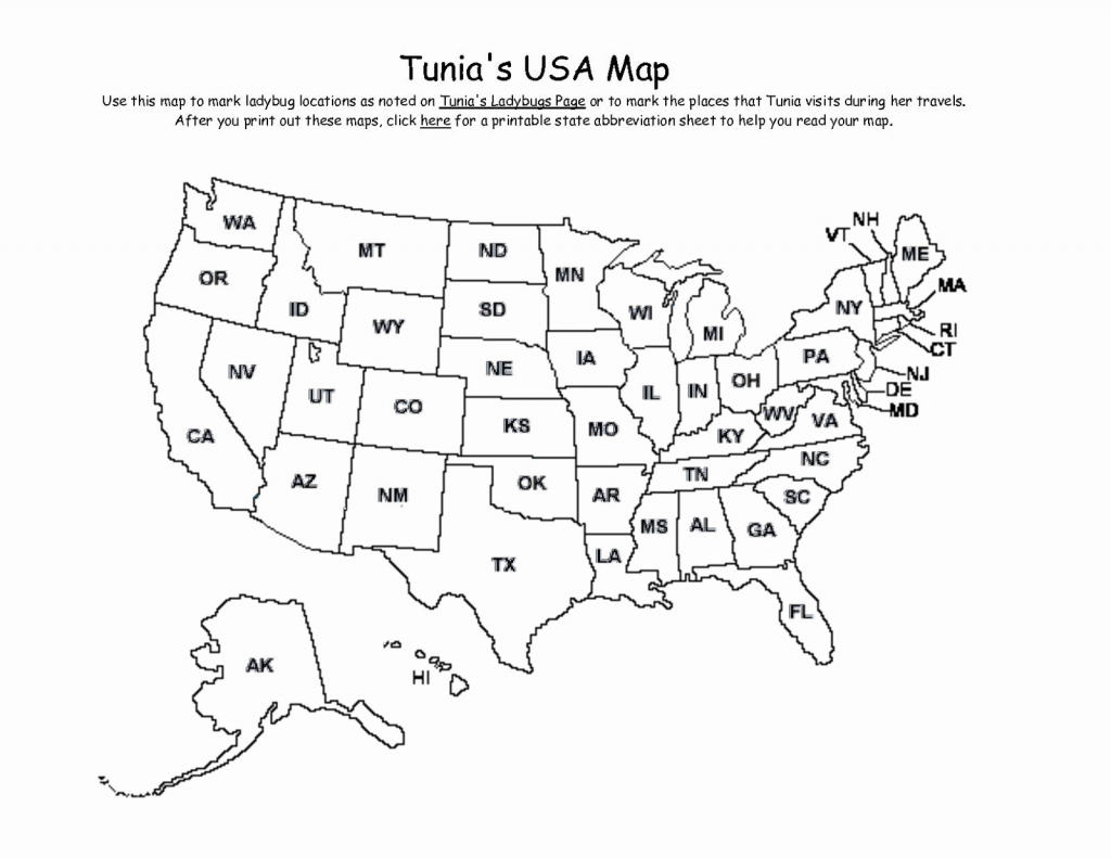 Printable United States Map With States Labeled throughout Map Of The United States With States Labeled Printable