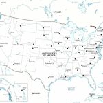 Printable Us Map Major Cities Refrence Usa Map With Chicago States Within Printable State Maps With Major Cities