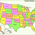 Printable Us Map Of States And Capitals Save United States Map State With United States Map Of States Printable