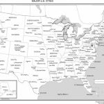 Printable Us Map With Major Cities And Travel Information | Download Regarding Printable Usa Map With Cities