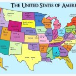 Printable Us Map With States And Capitals Test Your Geography Intended For Printable Us Map With Capitals