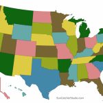 Printable Us Maps With States (Outlines Of America   United States) Regarding United States Color Map Printable