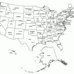 Printable Usa States Capitals Map Names | States | States, Capitals For United States Map With State Names And Capitals Printable