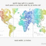 Printable World Map Posterphoto Gallery On Websitepersonalized World With World Map Poster Printable