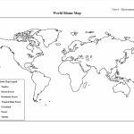 Printable World Maps In Black And White And Travel Information Within Free Printable World Map Worksheets