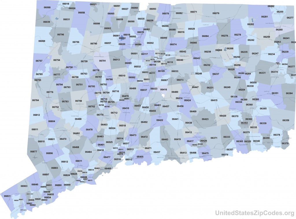Printable Zip Code Maps - Free Download with Free Printable Zip Code Maps