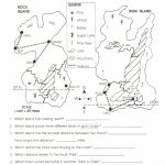 Printables. Intermediate Directions Worksheet. Lemonlilyfestival For Map Skills Quiz Printable