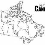 Revolutionary Printable Canada Map Strange Of Provinces And With Regard To Map Of Canada Black And White Printable