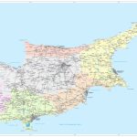 Road Map Of Cyprus | Tourist Map Of Cyprus | Maps Of Districts In Cyprus In Printable Map Of Cyprus