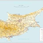 Road Map Of Cyprus | Tourist Map Of Cyprus | Maps Of Districts In Cyprus Within Printable Map Of Cyprus