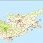Road Map Of Cyprus | Tourist Map Of Cyprus | Maps Of Districts In Cyprus Within Printable Map Of Cyprus