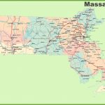 Road Map Of Massachusetts With Cities Within Printable Map Of Massachusetts