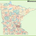 Road Map Of Minnesota With Cities With Printable Map Of Minnesota