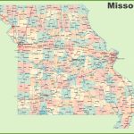 Road Map Of Missouri With Cities In Printable Map Of Missouri