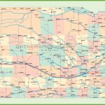 Road Map Of Nebraska With Cities With Regard To Printable Map Of Nebraska