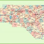 Road Map Of North Carolina With Cities For Printable Map Of North Carolina Cities