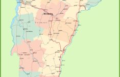 Road Map Of Vermont With Cities pertaining to Printable Map Of Vermont
