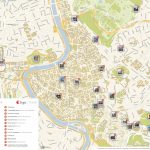 Rome Printable Tourist Map | Sygic Travel Inside Printable Map Of Rome Attractions