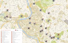 Rome City Map Printable