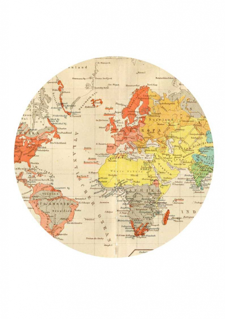 Round Map For World Clock Hack | C: World And History | World Map with Round World Map Printable