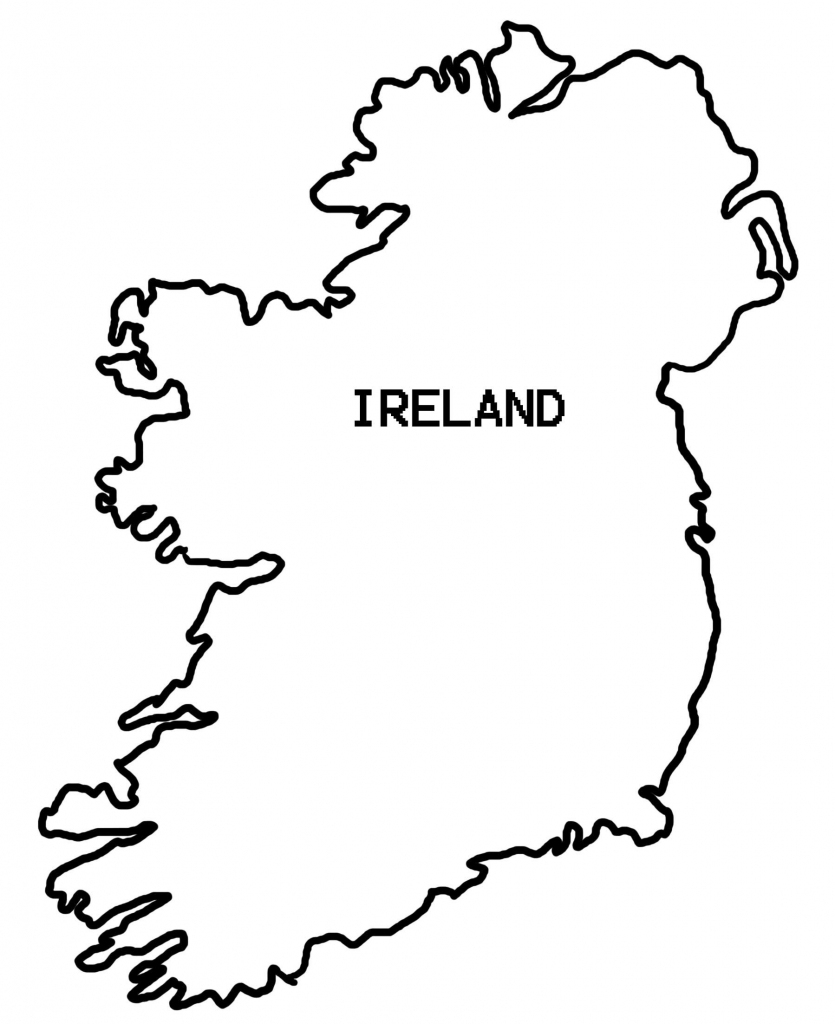 Simple Map Of Ireland - Clipart Best | Countries Crafts And Things with regard to Printable Blank Map Of Ireland