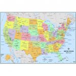 Simple United States Wall Map   The Map Shop Inside Printable Maps By Waterproofpaper Com