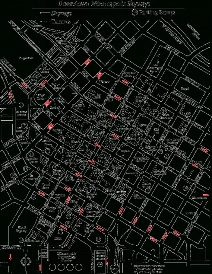 Skyway Map Minneapolis | Afputra with Minneapolis Skyway Map Printable ...