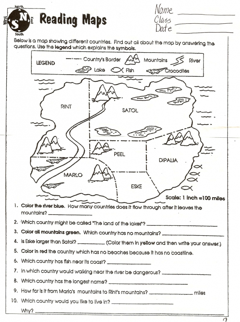 Social Studies Skills | {Teaching Social Studies} | Study Skills with 6Th Grade Map Skills Worksheets Printable