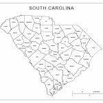 South Carolina County Map | World Map Vector Intended For South Carolina County Map Printable