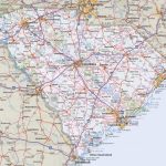 South Carolina Road Map With Printable Map Of North Carolina