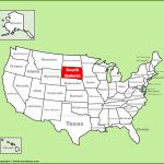 South Dakota State Maps | Usa | Maps Of South Dakota (Sd) With Printable Map Of South Dakota