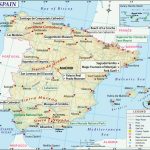 Spain Map, Printable And Detailed Map Of Spain Intended For Free Printable Custom Maps