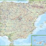 Spain Road Map Throughout Printable Map Of Spain