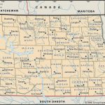 State And County Maps Of North Dakota In Printable Map Of North Dakota