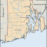 State And County Maps Of Rhode Island Pertaining To Printable Map Of Rhode Island