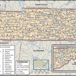 State And County Maps Of Tennessee With Regard To Printable Map Of Tennessee Counties