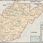 State And County Maps Of West Virginia With Regard To Printable Map Of West Virginia