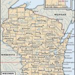 State And County Maps Of Wisconsin Intended For Map Of Wisconsin Counties Printable