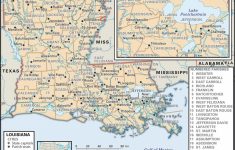 State And Parish Maps Of Louisiana intended for Louisiana State Map Printable