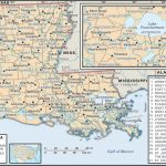 State And Parish Maps Of Louisiana Pertaining To Printable Map Of Lafayette La