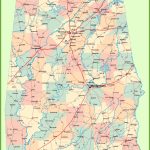 State Map Of Alabama And Travel Information | Download Free State In Alabama State Map Printable